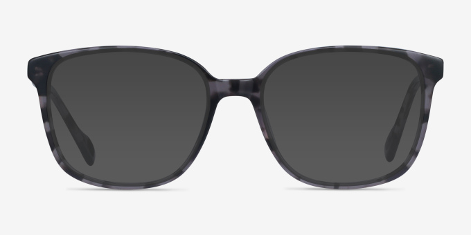 Joanne Gray Tortoise AcetateEyeglass Frames from EyeBuyDirect, with Tinted Lenses