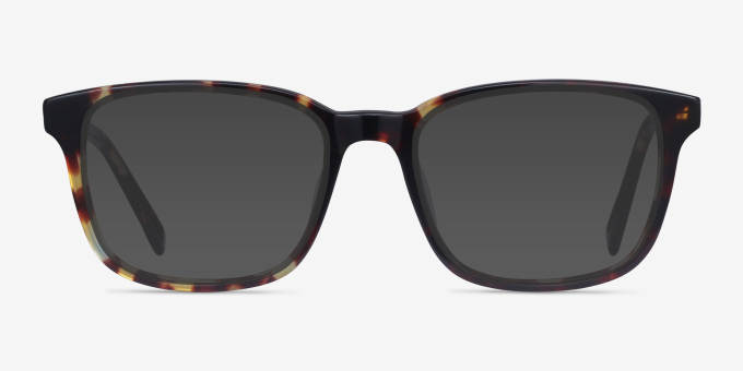 Longway Tortoise AcetateEyeglass Frames from EyeBuyDirect, with Tinted Lenses