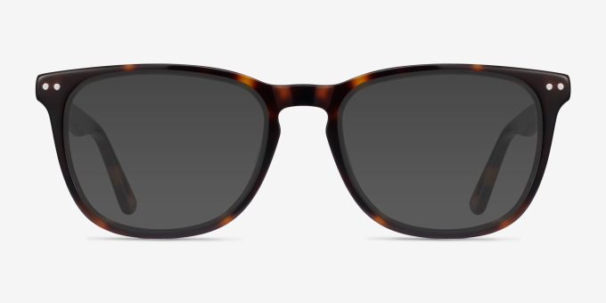 Gato Tortoise AcetateEyeglass Frames from EyeBuyDirect, with Tinted Lenses