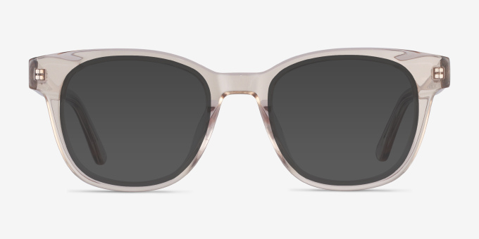 Lighthouse Champagne AcetateEyeglass Frames from EyeBuyDirect, with Tinted Lenses