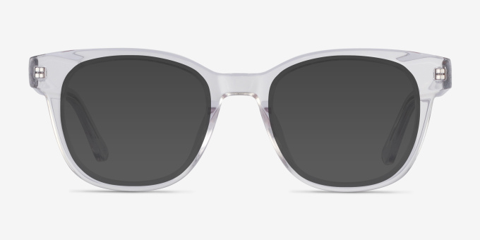 Lighthouse Clear AcetateEyeglass Frames from EyeBuyDirect, with Tinted Lenses