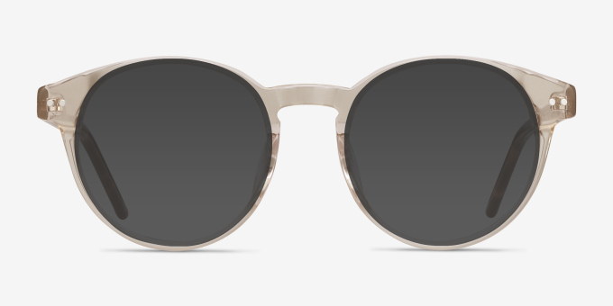 Manara Champagne AcetateEyeglass Frames from EyeBuyDirect, with Tinted Lenses