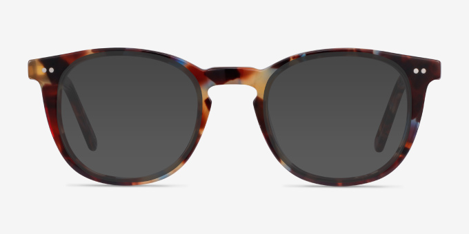 Ona Nebular Blue AcétateMontures de lunettes de vue d'EyeBuyDirect, Avec des Verres Teintés