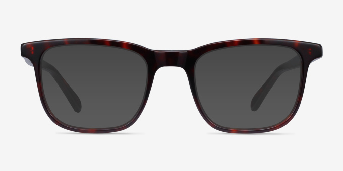 Ville Tortoise AcetateEyeglass Frames from EyeBuyDirect, with Tinted Lenses