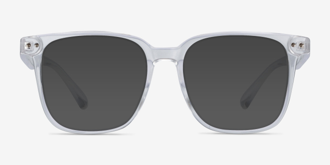 Piano Clear PlasticEyeglass Frames from EyeBuyDirect, with Tinted Lenses