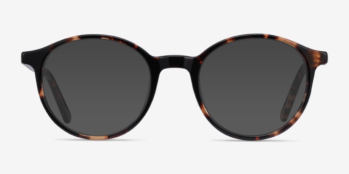 Excel Tortoise AcetateEyeglass Frames from EyeBuyDirect, with Tinted Lenses