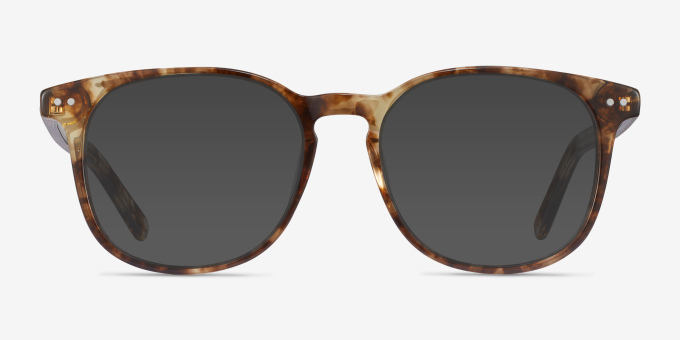 Ander Tortoise AcetateEyeglass Frames from EyeBuyDirect, with Tinted Lenses