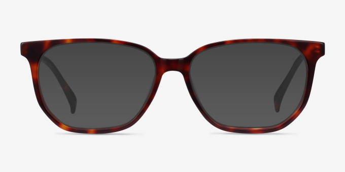 Reverb Tortoise AcetateEyeglass Frames from EyeBuyDirect, with Tinted Lenses