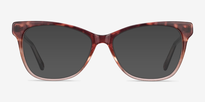 Rosalie Orange AcetateEyeglass Frames from EyeBuyDirect, with Tinted Lenses
