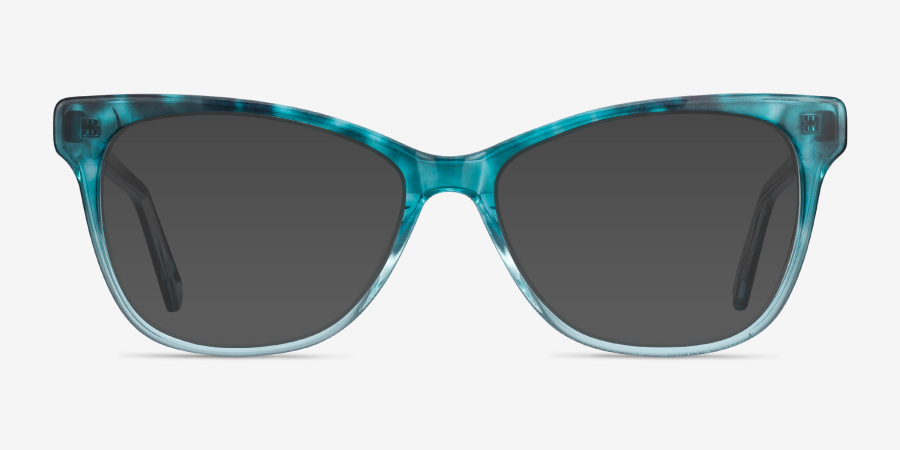 Rosalie Cat Eye Blue Glasses for Women | Eyebuydirect