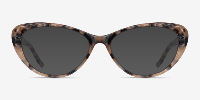 Persona Ivory Tortoise AcetateEyeglass Frames from EyeBuyDirect, with Tinted Lenses