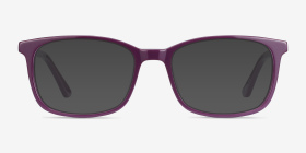 Equality Violet Acétate Montures de lunettes de vue d'EyeBuyDirect, with Tinted Lenses