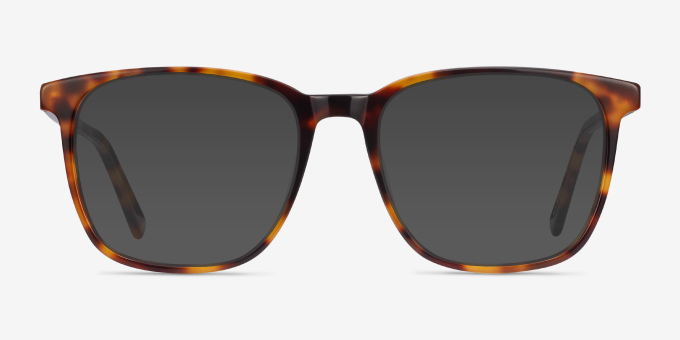 Finn Tortoise AcetateEyeglass Frames from EyeBuyDirect, with Tinted Lenses