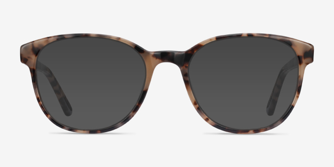 Gable Ivory Tortoise AcetateEyeglass Frames from EyeBuyDirect, with Tinted Lenses