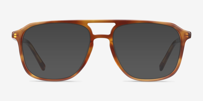 Effect Light Tortoise AcetateEyeglass Frames from EyeBuyDirect, with Tinted Lenses