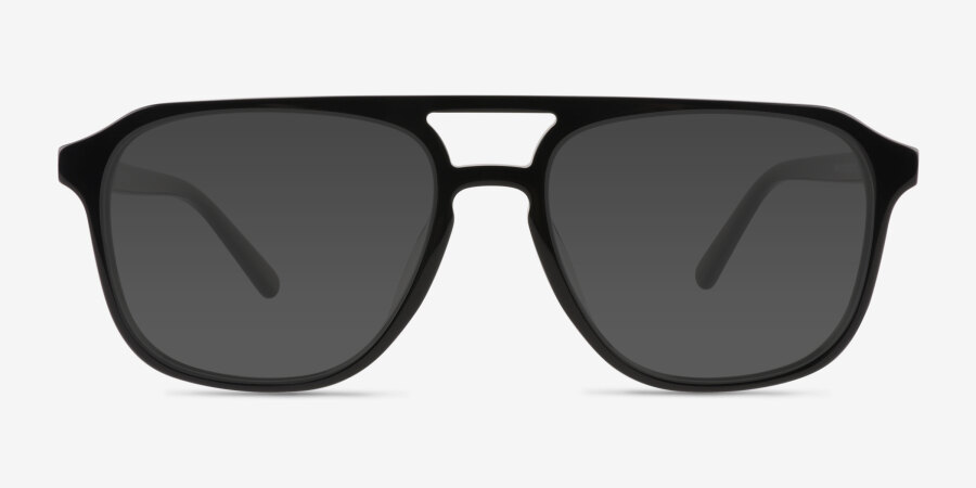 Effect Aviator Black Full Rim Eyeglasses | Eyebuydirect