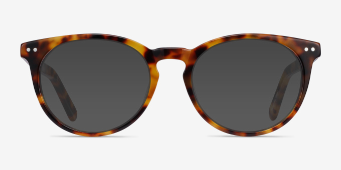 Morning Warm Tortoise AcetateEyeglass Frames from EyeBuyDirect, with Tinted Lenses