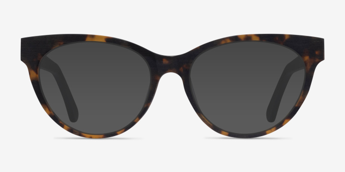 Paula Tortoise AcetateEyeglass Frames from EyeBuyDirect, with Tinted Lenses