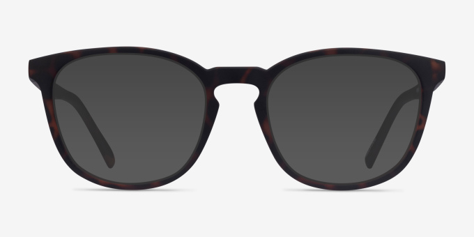 Persea Warm Tortoise PlasticEyeglass Frames from EyeBuyDirect, with Tinted Lenses