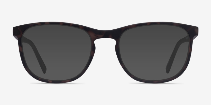 Catalpa Warm Tortoise PlasticEyeglass Frames from EyeBuyDirect, with Tinted Lenses