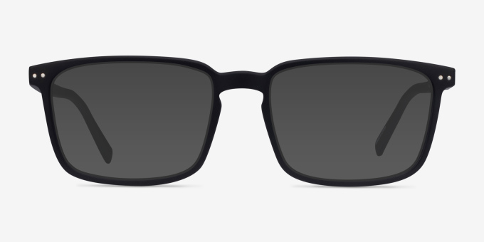 Moringa Basalt PlasticEyeglass Frames from EyeBuyDirect, with Tinted Lenses