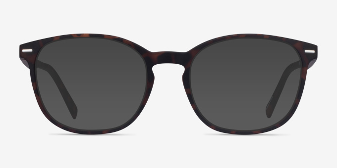 Aloe Warm Tortoise PlasticEyeglass Frames from EyeBuyDirect, with Tinted Lenses