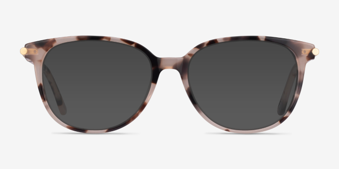 Jasmine Ivory Tortoise AcetateEyeglass Frames from EyeBuyDirect, with Tinted Lenses