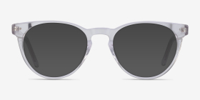 Notting Hill Transparent Acétate Montures de lunettes de vue d'EyeBuyDirect, with Tinted Lenses