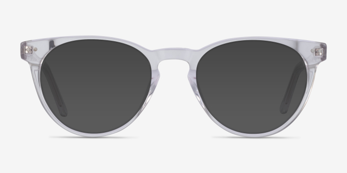 Notting Hill Clear AcetateEyeglass Frames from EyeBuyDirect, with Tinted Lenses