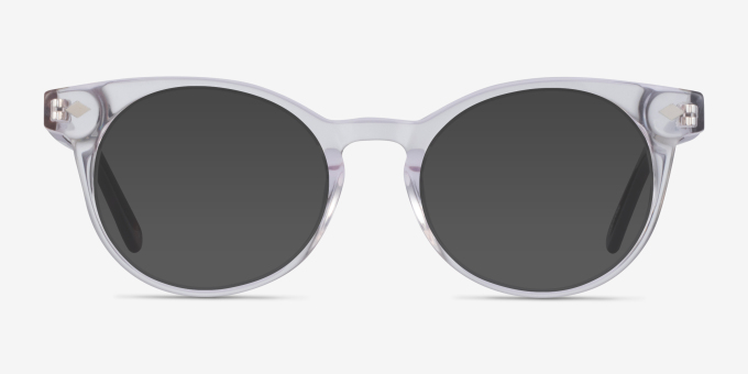 Concept Clear Tortoise AcetateEyeglass Frames from EyeBuyDirect, with Tinted Lenses