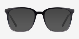 House Gradient Blue Métal Montures de lunettes de vue d'EyeBuyDirect, with Tinted Lenses