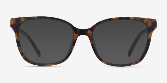 Miracle Tortoise Gold AcetateEyeglass Frames from EyeBuyDirect, with Tinted Lenses