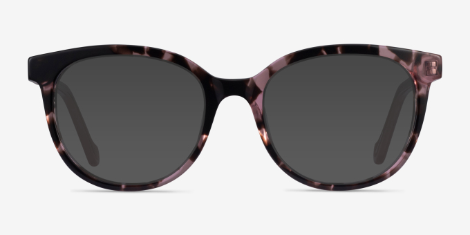 Popcorn Floral Pink AcetateEyeglass Frames from EyeBuyDirect, with Tinted Lenses