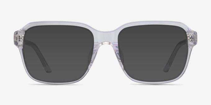 Neat Clear AcetateEyeglass Frames from EyeBuyDirect, with Tinted Lenses