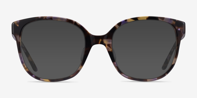 Osmanthus Floral AcetateEyeglass Frames from EyeBuyDirect, with Tinted Lenses