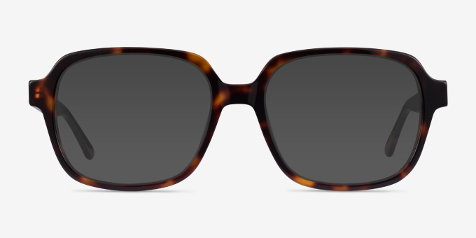 Kurt Tortoise AcetateEyeglass Frames from EyeBuyDirect, with Tinted Lenses