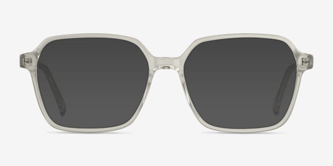 Bucolic Clear Yellow Alternative MaterialsEyeglass Frames from EyeBuyDirect, with Tinted Lenses