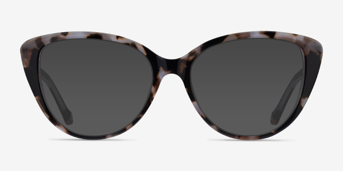 Destin Ivory Tortoise AcetateEyeglass Frames from EyeBuyDirect, with Tinted Lenses