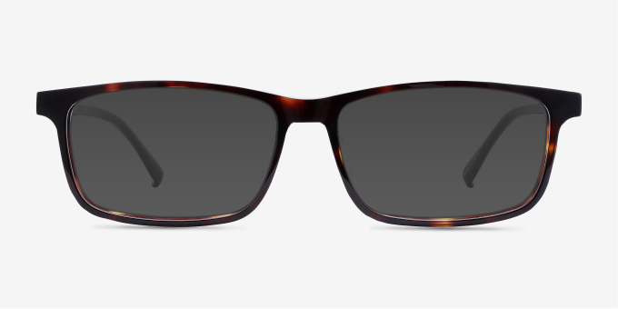 Jonas Tortoise Black AcetateEyeglass Frames from EyeBuyDirect, with Tinted Lenses