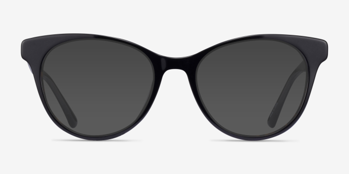 Cloris Black Tortoise AcetateEyeglass Frames from EyeBuyDirect, with Tinted Lenses