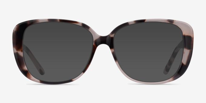 Mileva Ivory Tortoise AcetateEyeglass Frames from EyeBuyDirect, with Tinted Lenses