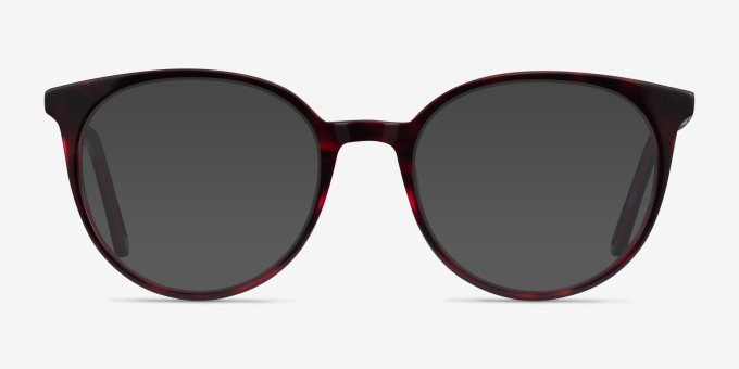 Janice Floral AcetateEyeglass Frames from EyeBuyDirect, with Tinted Lenses