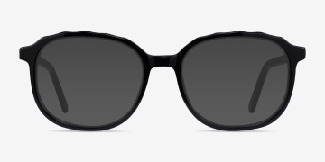 Maria Square Black Glasses for Women | Eyebuydirect