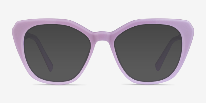 Judy Purple AcetateEyeglass Frames from EyeBuyDirect, with Tinted Lenses