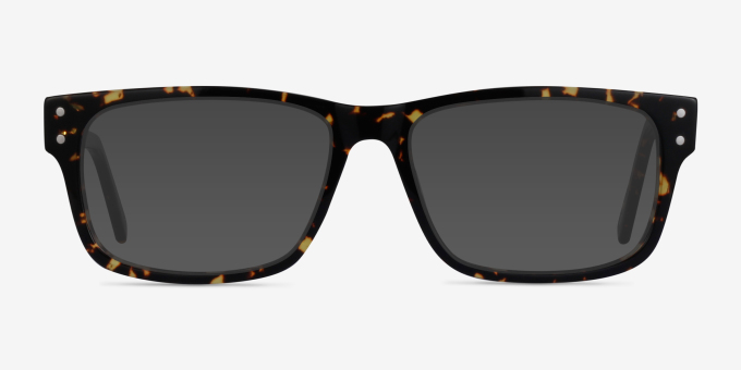 Brumalis Tortoise Alternative MaterialsEyeglass Frames from EyeBuyDirect, with Tinted Lenses
