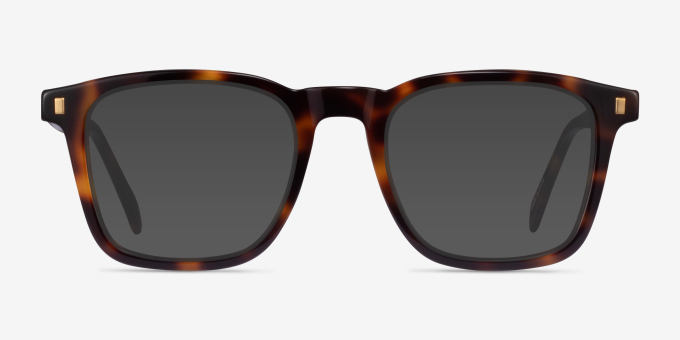 Murmur Tortoise Alternative MaterialsEyeglass Frames from EyeBuyDirect, with Tinted Lenses