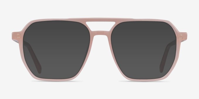 Stereo Nude AcetateEyeglass Frames from EyeBuyDirect, with Tinted Lenses