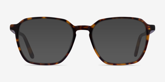 Ashby Tortoise AcetateEyeglass Frames from EyeBuyDirect, with Tinted Lenses