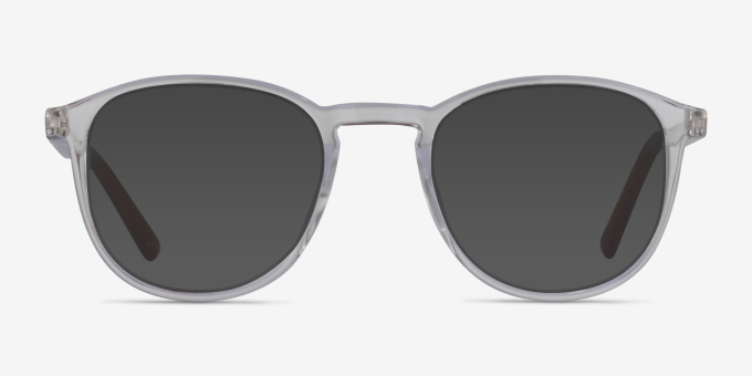 Neo Clear PlasticEyeglass Frames from EyeBuyDirect, with Tinted Lenses