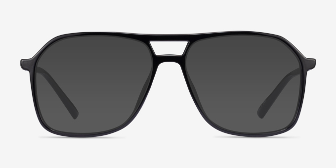 Encode Aviator Black Glasses for Men | Eyebuydirect